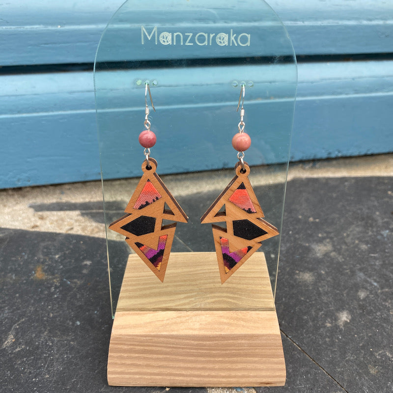 Boucle d'oreille - Triangulaire - Pop
